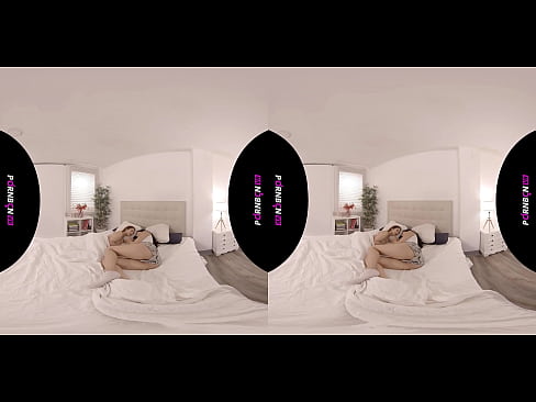 ❤️ PORNBCN VR Ду лесбиянки ҷавон дар воқеияти виртуалии 4K 180 3D аз хоб бедор мешаванд Женева Беллуччи Катрина Морено ❤️❌ Порно босифат дар мо ❌